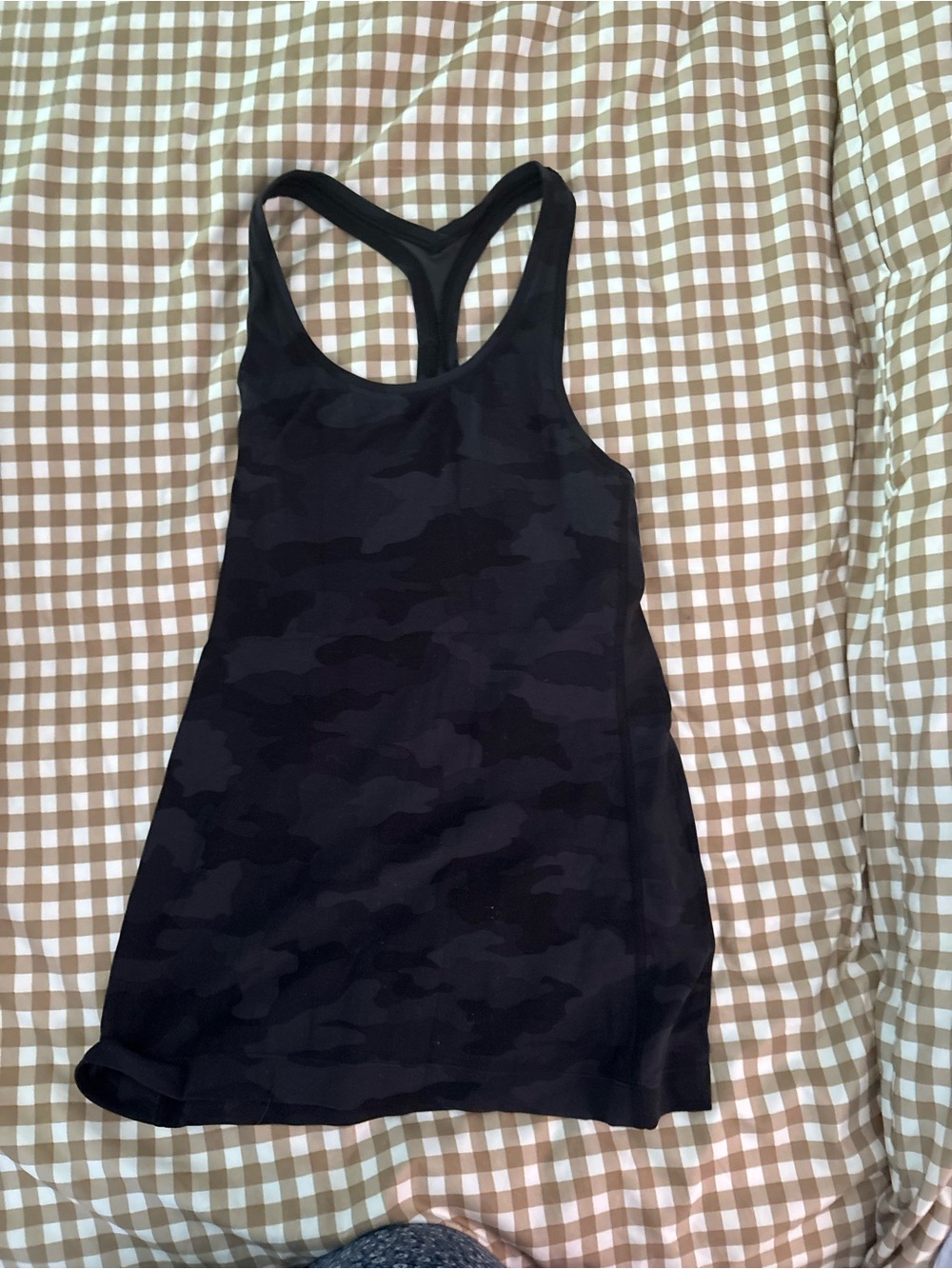 Black Camo Align Tank Top
